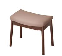 LUYSGBXR Reposapies Salon Reposapiés, Taburete de tocador con cojín de Silla de Montar, otomana cóncava Moderna con Asiento tapizado for Entrada, Dormitorio, Patio, Sala de Estar.(Pink)