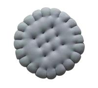 LUYSGBXR Sitting Biscuit Cushion Soft Shape Decorative Pillow Sofa Chair Car Seat Pad Outdoor Cookie Tatami Back(48cmgrey)