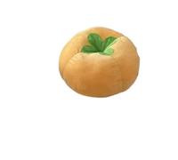 LUYSGBXR Thickened Cushion with Tomato-Shaped Round Pad For Window Seat Pillows For Bedroom(Yellow,25x25cm)