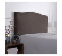LUYSGBXR Velvet Solid Color Headboard Elastic Bed Head Cover BedHead All-Inclusive Dust Back Wrapped Protection(Color-01,1.2 Meter)