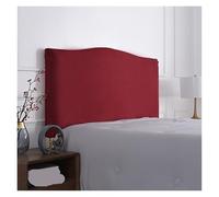 LUYSGBXR Velvet Solid Color Headboard Elastic Bed Head Cover BedHead All-Inclusive Dust Back Wrapped Protection(Color-02,1.2 Meter)