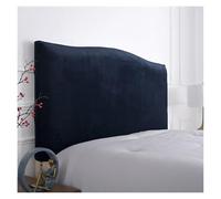LUYSGBXR Velvet Solid Color Headboard Elastic Bed Head Cover BedHead All-Inclusive Dust Back Wrapped Protection(Color-03,1.2 Meter)
