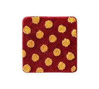 LUYSGBXR Winter Red Seat Cushion Fleece Non-Slip Soft Dining Chair Pad For Window Ambience(Color 1)