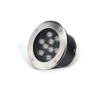 LuysmengEU Recessed LED Underground Light Well Lights Multi-Color Anti-Rust 12V IP68 Waterproof Pool Light for Pond Fountain Deck Pathway Lamp(Blue,3W)
