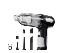 LUYSNDFG Aspirador Coche para Proton Saga 2000-2020 Sedan, Aspirador de Mano Aspiradora Sin Cable Potente Portátil Aspiradora de Mano sin Cable Coche Hogar Pelo de Mascotas,A Black