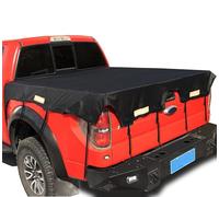 LUYSNDFG Cubierta de Lona para Caja de camioneta para Isuzu D-MAX Space Cab LSE/LS/L 2023, Cubierta de Caja de Camión, Funda Impermeable para camioneta Resistente Lona para camión,B L199*w185