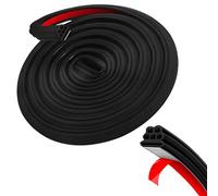 LUYSNDFG Junta de Goma para Puerta de Coche para Jeep Compass Latitude Renegade, Tira de Sellado de Goma Autoadhesiva, Coche Tira del Sello de Puerta para Puerta Capó Maletero,A 16m Length