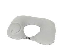 LUYYBDBG Almohada de Viaje Almohadas para Aviones, Inflable Súper Ligera Y Portátil El Cuello, Automática Las Vértebras Cervicales En Forma U, 1 Ud -Forma U - Gris
