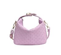 LUYYBDBG Bolsos de Mujer Bolso Textura Nicho, Tejido para Mujer, Cruzado Hombro Versátil Moda Mujer-Morado