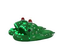 LUYYBDBG zapatillas de casa Halloween Pumpkin Night Thark Slippers Women Sandalia Luminosa Pareja Inicio Diapositivas Sin Deslizamiento Men Afuera Flip Flip-1-40-41