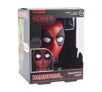 Luz 3D Deadpool - Producto oficial Disney Marvel, luz para oficina, sala de juegos, dormitorio, regalo para fans de Marvel