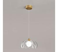 Luz acrílica LED Accesorios de lámpara de Calabaza Minimalista Moderna lámpara de Calabaza lámpara de Techo de lámpara de Dormitorio de una Cabeza Ajustable Hecha en China