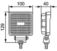 Luz adicional atornillado 1GA 357 107-012 HELLA
