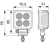 Luz adicional atornillado 1GA 357 110-002 HELLA
