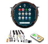 Luz ambiental para el coche: reproductor de navegación inalámbrico Carplay y Android Auto, 12 pulgadas, con cámara panorámica de 360 pulgadas, para BMW Mini Clubman F54 Cooper D S ALL4 JCW One D John
