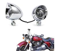 Luz antiniebla 3'' 12V LED Ámbar Blanco DRL Lámpara Auxiliar Faro para Cruiser Chopper Cafe Racer ATV SUV