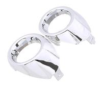 Luz antiniebla de Rejilla 1 par de Cubiertas de lámpara antiniebla for Parachoques Delantero de Coche, Izquierda y Derecha, for Ford, for Fiesta 2008 2009 2010 2011 2012 8A61-15A223-CB5SM3(1 Pair)