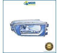 Luz Antiniebla Delantero Derecho Vidrio Lisa - Dx - BMW Serie 5 E39 95- >00