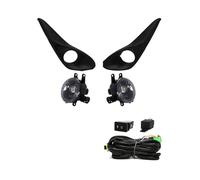 Luz Antiniebla LED DRL Lámpara Circulación Diurna Cubiertas Halógenas Bisel Cables Interruptor Impermeable 12V Para Toyota Para Prius Para C 2018 Luces Antiniebla(LED Fog Lamp)