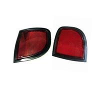 Luz antiniebla Para Mitsubishi para Tritón L200 2005-2015 | Para 8355A015 8355A016 Reflector de parachoques trasero de coche tira de advertencia de lente roja