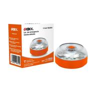 Luz baliza de emergencia para coche ebox v16 iot eb2503 homologada base imantada geolocalizable funciona a pilas incluye funda