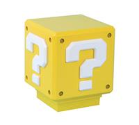 Lámpara Cubo Con Interrogación Con Sonido Super Mario Bros Nintendo 7,5 cms