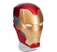 Luz Casco de Iron Man - Lámpara de Escritorio, Regalo Coleccionable para Fans de Marvel