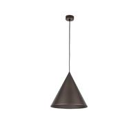 Luz Colgante Lámpara Metal Redondo Ø 32cm Kegelschirm E27 Retro Diseño Comedor