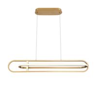 Luz Colgante LED Bennet 3000K 2900 lm Dorado 1071 mm Modern Pendelleuchte