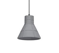 Luz Colgante OSRAM E27 Cocina Comedor Moderno Doleris Acero Hormigón 1 Luz