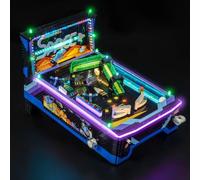 Luz compatible con la máquina de pinball Lego Arcade (versión clásica) | 11374, BrickBling Display Light, LED de alta densidad, profundidad visual mejorada, no incluye modelo