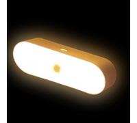 Luz con Sensor De Movimiento para Interiores | Lámpara Magnética Recargable para Interiores con Sensor Inteligente,Lámpara Magnética Inalámbrica para Cocina Armario Escaleras Dormitorio Hogar