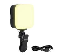 Luz cuadrada de llenado para teléfono móvil, montaje magnético, iluminación de fotografía para creación de contenido en vivo, 3000 K-6500 K, montaje magnético ajustable, luz de relleno móvil para