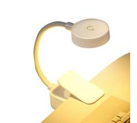 Luz De Acuario Con Clip - Lámpara LED Giratoria 360° Para Pecera - Brillo Ajustable Con Regulación Continua - Luz A Pilas Para Escritorio, Lectura, Estudio, Nocturna, Accesorios De Acuario