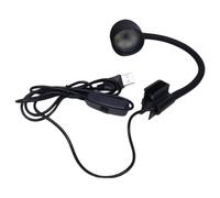 Luz de acuario - Lámpara de estado de ánimo giratoria de 360° de 6.69 pulgadas para pecera | Lámpara LED decorativa para el hogar, oficina, paisajismo, dormitorio, sala de estar, agua salada y agua