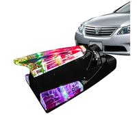 Luz de Advertencia de Aleta de tiburón para automóvil | Lámpara Intermitente LED de energía eólica | Luz de Seguridad en Forma de Aleta de tiburón para Motocicletas, automóviles, Bicicletas, Camiones