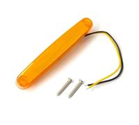 Luz de Advertencia de posición Lateral de 12 V y 24 V, luz de gálibo para Remolque, camión, Luces Impermeables para Coche, luz indicadora de Espejo (30 Unidades Amarillas)