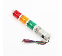 Luz de advertencia de señal de torre industrial LTA-502, luz indicadora fija LED, 1 unidad, 12 V, 24 V, 220 V, 110 V, roja, verde y amarilla(220V Flash light)