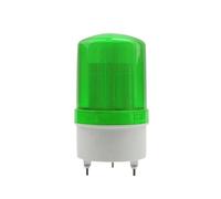 Luz de advertencia LED EL-1101J-R, baliza industrial, lámpara de señal estroboscópica giratoria, alarma visual y audible, 12 V, 24 V y 220 V(Green-AC220V)