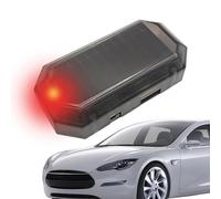 Luz de alarma de coche falsa | antirrobo solar automotriz, antirrobo automotriz, lámpara de advertencia de dispositivo antirrobo de coche, alarma automotriz