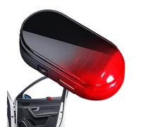 Luz de alarma de coche Generico - Advertencia antirrobo de carga solar 5 x 2,7 cm, lámpara estroboscópica LED intermitente, instalación con cinta adhesiva de doble cara ABS azul | Sedán, camión
