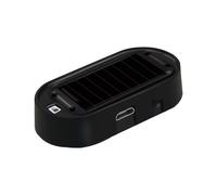 Luz de Alarma Falsa de Alarma de automóvil - Lámpara del de Alarma para automóviles con energía Solar | Luz de Seguridad Intermitente de LED antirrobo simulado de Advertencia