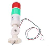 Luz de alarma LED robusta para líneas de producción automatizadas Resistente a golpes con excelente transmitancia de luz (BEM-X-50-2T-D)