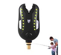 Luz de alarma para caña de pescar, Alarma electrónica de mordida de pescado | Alarma de sonido de mordida de pesca,Sensor de alta sensibilidad, Alarma de para el tanque
