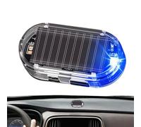 Luz de alarma solar automática | Luz estroboscópica antirrobo, lámpara LED intermitente de alarma para automóvil, para sedán, autocaravana, caravana, borde de carretera, garaje, estacionamiento,