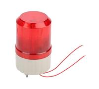 Luz de Alarma Sonora Industrial, Intermitente Roja LED de Alto Impacto, Luces de Advertencia Acústico-Óptico 220V for Emergencia en Fábricas Almacenes Construcción y Centros Logísticos