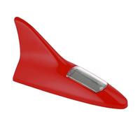 Luz de aleta de tiburón para coche, luz decorativa de antena de aleta de tiburón, antena de energía solar, luz trasera de advertencia LED de energía solar, luz de dado