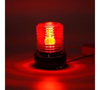 Luz de Ancla de Gación de Concha Roja de 12 V para Yates, Barcos de Pesca, Adecuada para Mástil LED, Luz Redonda, Lámpara de Luz de Navegación, Ancla Redonda, Luz de Gación LED