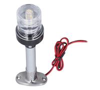 Luz de Ancla para Barco, 250 LM, 6 Pulgadas, 2NM, Visibilidad, Luz LED de Popa para Barco, IP67, Luz Blanca Impermeable, 360 Grados, Luces de Navegación Marina Redondas para Pontón