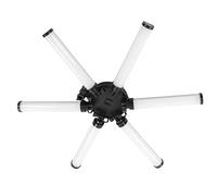 Luz de Anillo de Estrella LED, Barra de Luz Desmontable Luz de Relleno LED de 26 Pulgadas 100-240V para Enseñanza en Vivo (Enchufe de la UE)